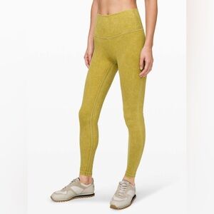Lululemon Wunder Under High Rise Tight Snow Washed Grape Leaf Size 4